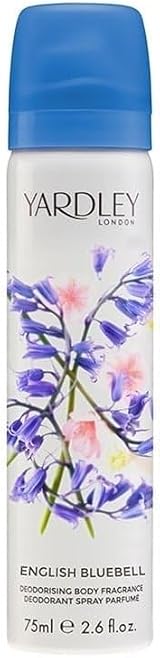 Yardley London English Bluebell Body Spray 75 ml Refreshing Fragrance For Women
