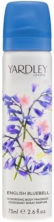 Yardley London English Bluebell Body Spray 75 ml Refreshing Fragrance For Women