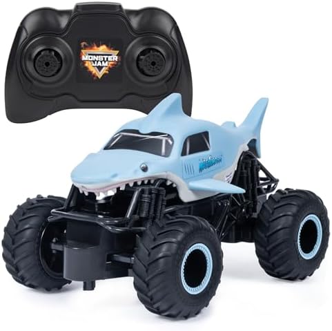 Monster Jam, Official Megalodon Remote Control Monster Truck for