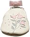 Robeez Girls Crib Shoe Rosealean Cream 12-18 Months M US Infant