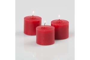 Richland® Votive Candles Red Apple Cinnamon Scented 10 Hour Burn Set of 72
