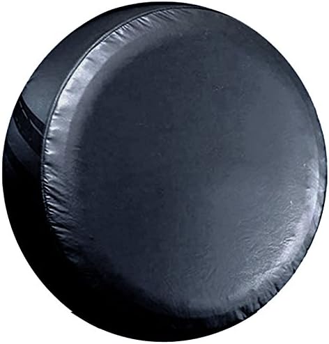 Premium Auto Car Truck SUV Black Universal Spare Tire Cover fits 14" 15" 16" (16"inch)