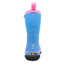 MCIKCC Kids Waterproof Rain Boots,Classic Snow Mud