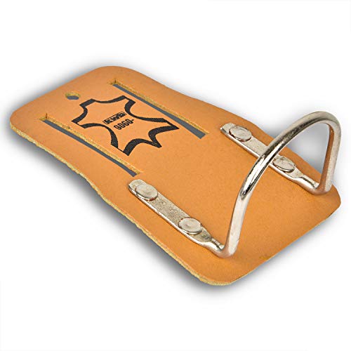 2 x HSM Hammerhalter Leder Stahlbügel Hammertasche Metallbügel – Bild 3