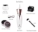 Complete Makeup Brush Cleaner and Dryer Kit by Alora Luxe - Electric Automated Spinner Cleaning Solution Tool - USB Rechargeable Brush Cleaner Machine with Color Removal Sponge: Bonus Makeup Brush
