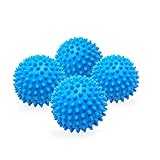 Laundry Dryer Balls - Clothes Will Come Out Soft, Fluffy, Fewer Wrinkles and Less Static Cling. A Natural and Better Alternative to Fabric Softener. Reduce Drying Time and Save on Energy