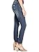 GUESS Factory Women's Sienna Curvy Skinny Jeans in Dark Destroy Wash