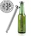 Premium Stainless Steel Ultimate Beer Bottle Chiller Sticks, Set of 2, Beverage Cooling Stick, Beer Chillsner Gift, Built-In Bottle Opener, Beer Enthusiast Gifts