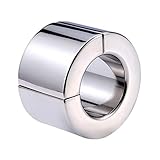 ABBY -J 1PC 40mm Metal Pendant Stretcher Weight Cook Ring Pennis Restraint Stainless Steel for Men