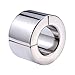 ABBY -J 1PC 40mm Metal Pendant Stretcher Weight Cook Ring Pennis Restraint Stainless Steel for Men