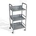 dar Living 3-Tier Cart, Moon Mist