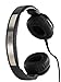 JBL J55 High-Performance On-Ear Headphones with JBL Drivers and Rotatable Ear-Cups - Black