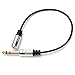 HENGSHENG Metal 6. 35mm 1/4 Inch Stereo Plug male to 3. 5mm Stereo Jack female cable - Gold Plated