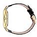 WRISTOLOGY Stella Womens Gold Black Boyfriend Watch Changeable Leather Strap Band