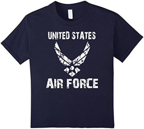 Kids United States Air Force Original T Shirt 12 Navy