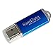 SamData 4 Pack 16GB USB 2.0 Flash Drive Thumb Drives Memory Stick, 4 Colors: Blue Green Gold Red