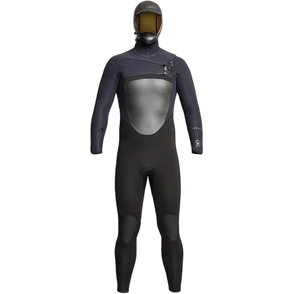 Amazon.com: XCEL Men's Axis Hooded Front Zip Full Wetsuit, High