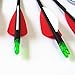 12pk 600 Spine Carbon Arrows Archery Hunting Targeting Arrow with 100 Grain Points for Compound Recurve and Long Bow with Extra Field Tips (31 Inch)