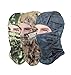 GANWAY Pack of 3 Outdoor Accessories Hat Hunting Fishing Cap Camouflage Balaclava Sun Motorcycle Face Mask