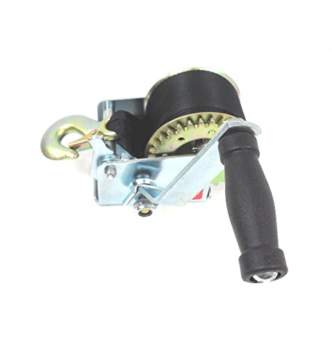 UI Pro Tools Hand Crank Strap Winch 600lb Capacity - Thumbnail 3