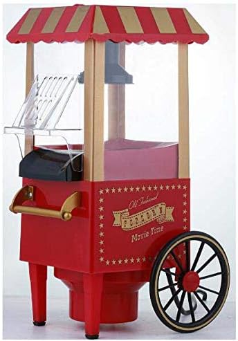 Huaishu Retro Classic Car Popcorn Machine Mini Small Popcorn Machine Low Fat Snacks110v/220V