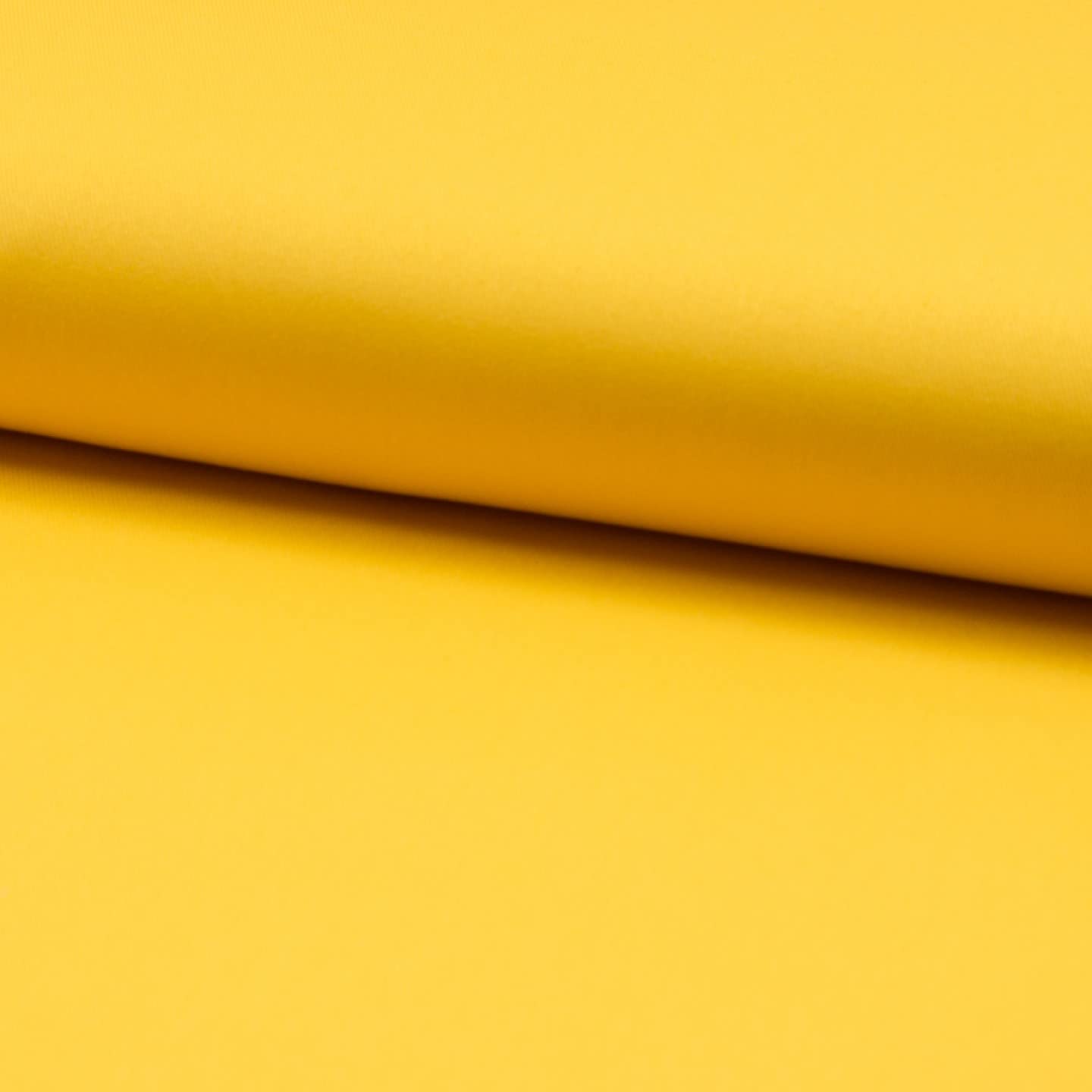 Cotton Twill Fabric Material - Yellow, 1Mtr 150cmx100cm