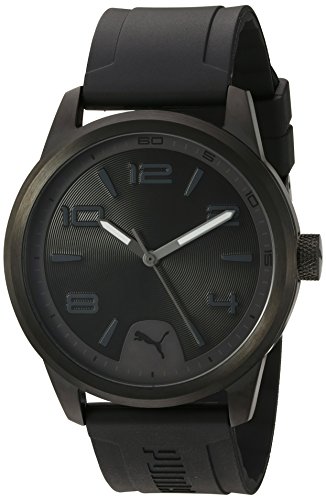 Puma quartz stainless steel and polyurethane automatic …