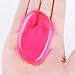 JIEPING 7Pcs Jelly Color Silicone Gel Puff BB CC Cream Silicon Gel Sponge Makeup Tools Easy to Clean