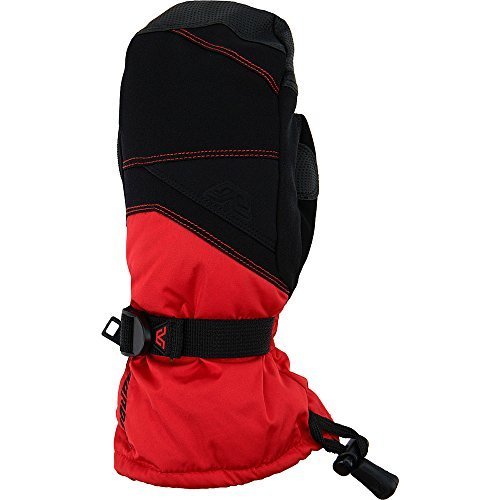 Gordini 2M2174 Mens Stomp Iii Mitt Gloves, Blk Fire Red-S