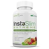 InstaSlim Extreme Weight Loss Pills That Work, Appetite Suppressant & Carb Blocker with Caralluma, Garcinia Cambogia, Green Coffee Bean Extract, Green Tea Extract - 60 caplets