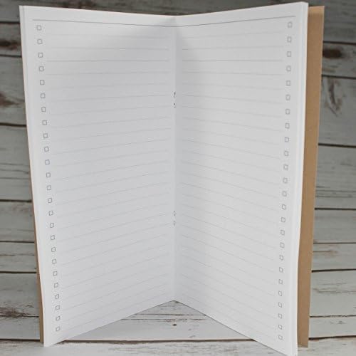 Checklist Insert for Standard Size Traveler's Notebook