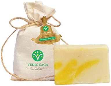 Vedic Saga Eucalyptus & Tea Tree Handmade Shampoo Bar