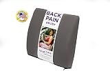 Posture Curve Cushion by Body Care Lumbar Support Model 101 (Charcoal)