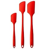 GIR: Get It Right All Silicone Mini, Skinny & Ultimate Spatula 3 Pc Set (Red)