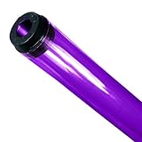 48 in. - T12 - Purple - Tube Guard with End Caps - Colored Plastic Lamp Sleeve - American PLAS-100232