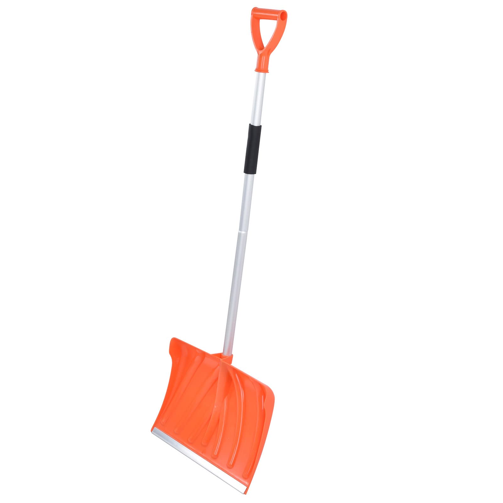 Car Snow Shovel, Aluminum Detachable Design Winter Snow Ice Shovel with D Shape Handle for Car Truck Camping and Outdoor Activities, 134.5 X 45 X 33 Cm