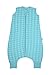Slumbersafe Summer Sleeping Bag with Feet Early Walker approx. 0.5 Tog - Teal Stars - 24-36months