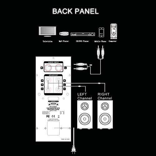 INFI Audio Tube Amplifier Headphone Amplifier with Bluetooth Home