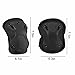 Diamond Talk Military Army Tactical Combat Knee & Elbow Protective Pads Skate Knee Pad for Outdoor Sports Tactical Combat Hunting CS Paintball Game Skate & Skateboarding Protective Pads,(Black)