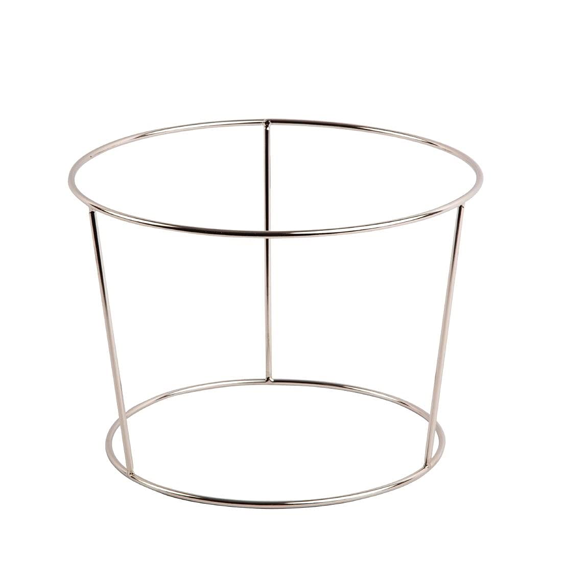 Olympia Seafood Platter Stand, Stainless Steel, Dimensions 175(H) x 250(Diameter) mm, Tray Supplied Separately | C050