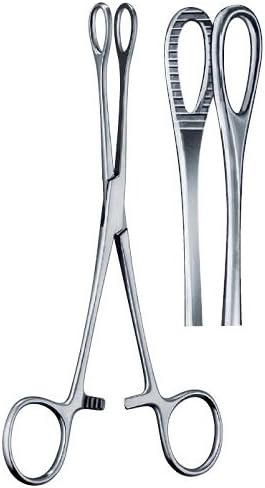 Foerster Sponge Holding & Dressing Forcep Straight 10"/25CM