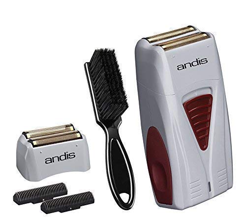 Andis Bundle 17150 Profoil Lithium + 17155 Replacement Foil and Cutter + CL-12415 Blade Cleaning Brush...