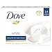 Dove Beauty Bar, White 4 oz, 14 Bar (Pack of 2)