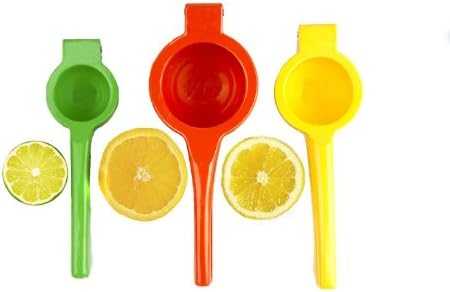 Citrus Juicer - All Aluminum Hand Squeezer - 3 Pack - Orange Juicer, Lemon Juicer, and Lime Juicer