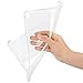 New iPad 9.7 2017 Case,Mektron Transparent Can See Apple Logo TPU Soft Back Tablet Case For iPad 9.7 inch A1822,Crystal Clear