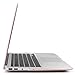 iDOO Soft Touch Hard Plastic Matte Case for MacBook Air 13 inch Model A1369 and A1466 - Rose Quartz