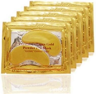 Collagen Gold Eye Masks Anti-Puffiness Moisturizing Eye Masks Anti-Aging Masks Collagen Gold Powder Eye Mask (Pack Of 10)