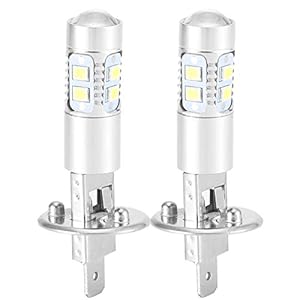 Auto LED-lampen, 2 stuks H1 6000K Super White 100W LED-koplampbollen Kit Mistlicht voor auto Mistlamp, koplamp…