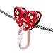 GM CLIMBING UIAA Certified Zipline Pulley Kit Speed Pulley/Trolley (Trolley Only)