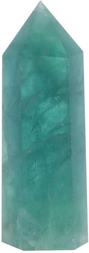 Natural Fluorite Healing Crystal Wands Chakra Meditation Therapy Raw Quartz Stone Home Decoration Yoga Gifts